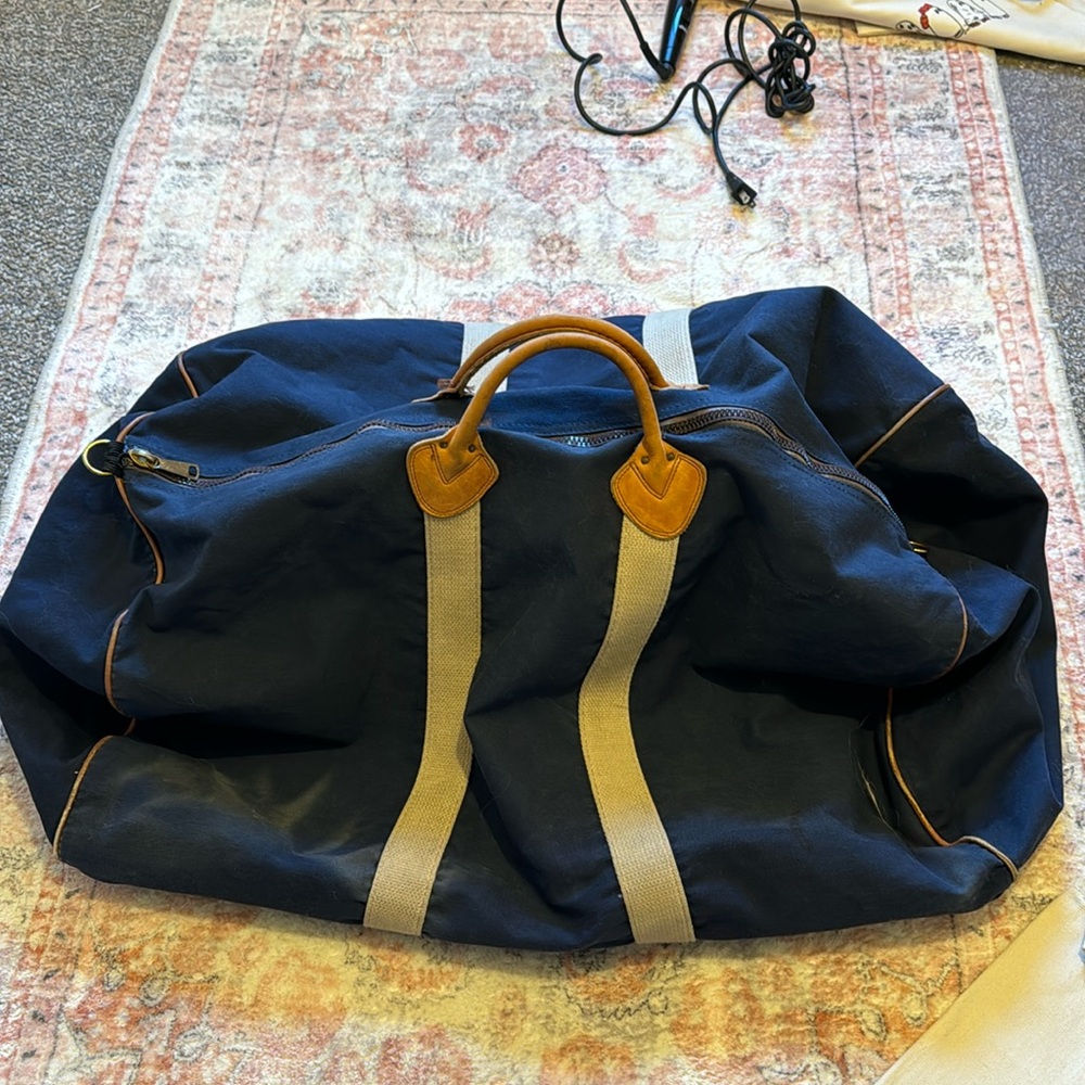 vintage ll bean duffel bag